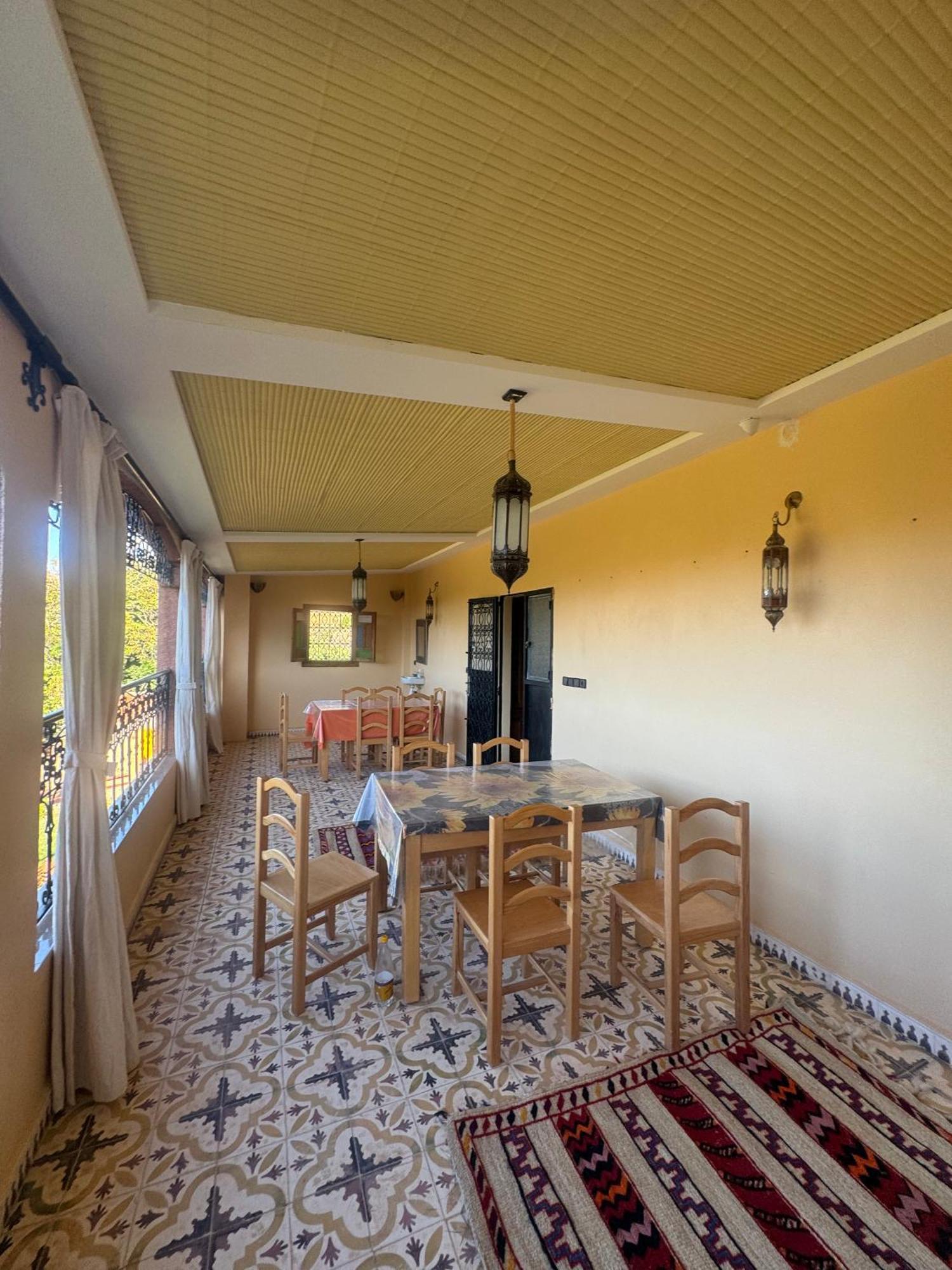 Gite Marbie Maison Rurale, Une Experience Naturelle Unique, Au Coeur Du Moyen Atlas, Maroc Kasba Tibouda Exterior foto