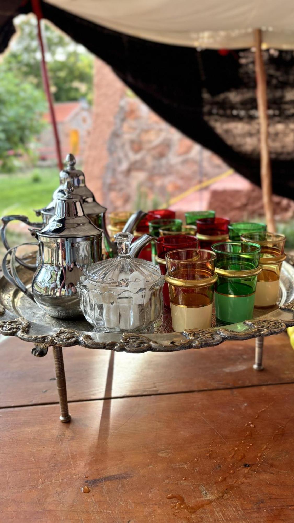 Gite Marbie Maison Rurale, Une Experience Naturelle Unique, Au Coeur Du Moyen Atlas, Maroc Kasba Tibouda Exterior foto