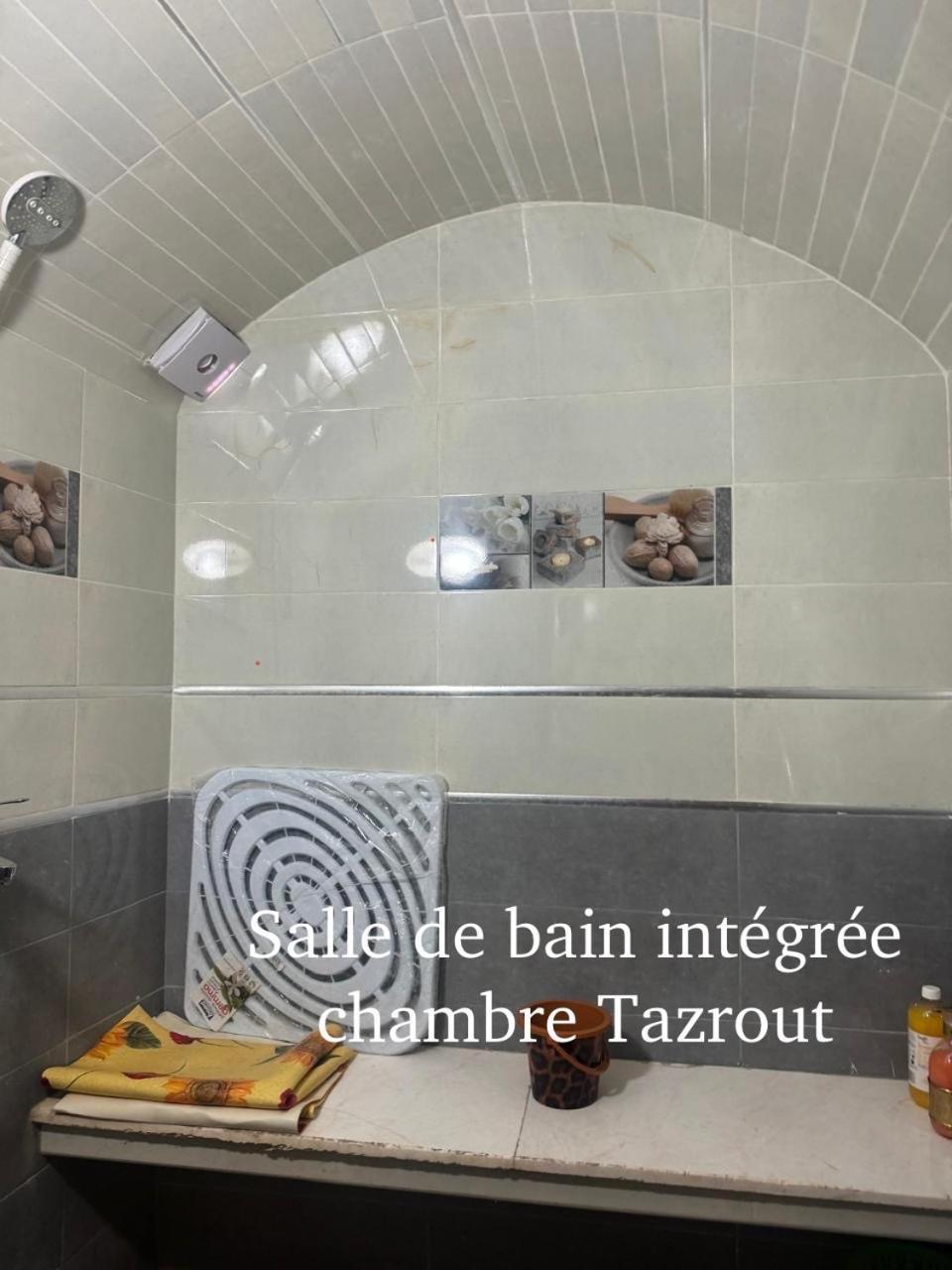Gite Marbie Maison Rurale, Une Experience Naturelle Unique, Au Coeur Du Moyen Atlas, Maroc Kasba Tibouda Exterior foto